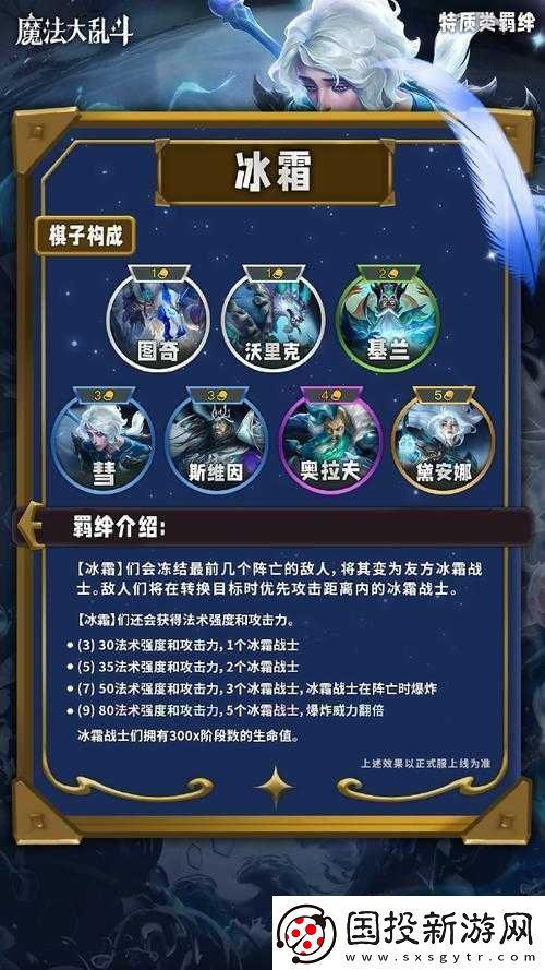 云頂之弈S12魔法大亂斗：羈絆大全