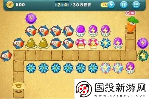 守護(hù)蘿卜的挑戰(zhàn)：集市第21關(guān)金蘿卜通關(guān)攻略