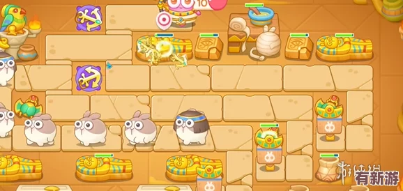 策略解析：保衛(wèi)蘿卜4法老歸來第44關(guān)智慧通關(guān)秘籍-巧妙布局迎挑戰(zhàn)！