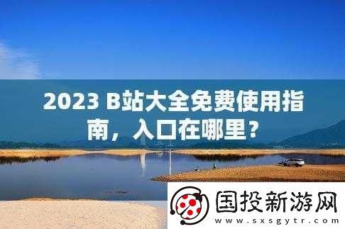 B站大全永不收費2023入口在哪里：1.-2023年B站大全免費入口詳解與使用指南