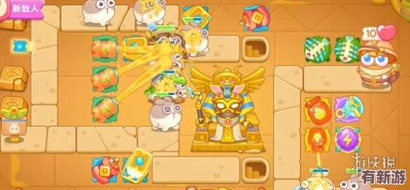 保衛(wèi)蘿卜4法老歸來挑戰(zhàn)：第四十四關(guān)策略解析與通關(guān)技巧全攻略