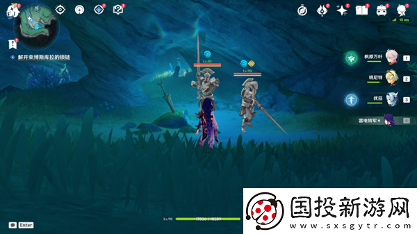 原神4.6舊日之海開圖任務被縛的囚徒怎么過