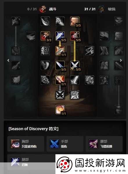 WLK盜賊練級(jí)天賦-探索WLK盜賊練級(jí)天賦的最佳組合與策略