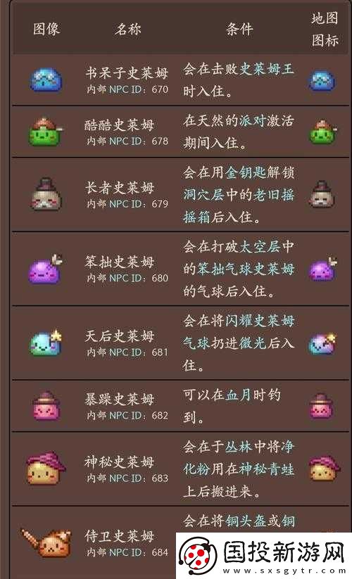 泰拉瑞亞冰霜史萊姆塊制作詳解：寒冰史萊姆方塊ID及制作方法全攻略