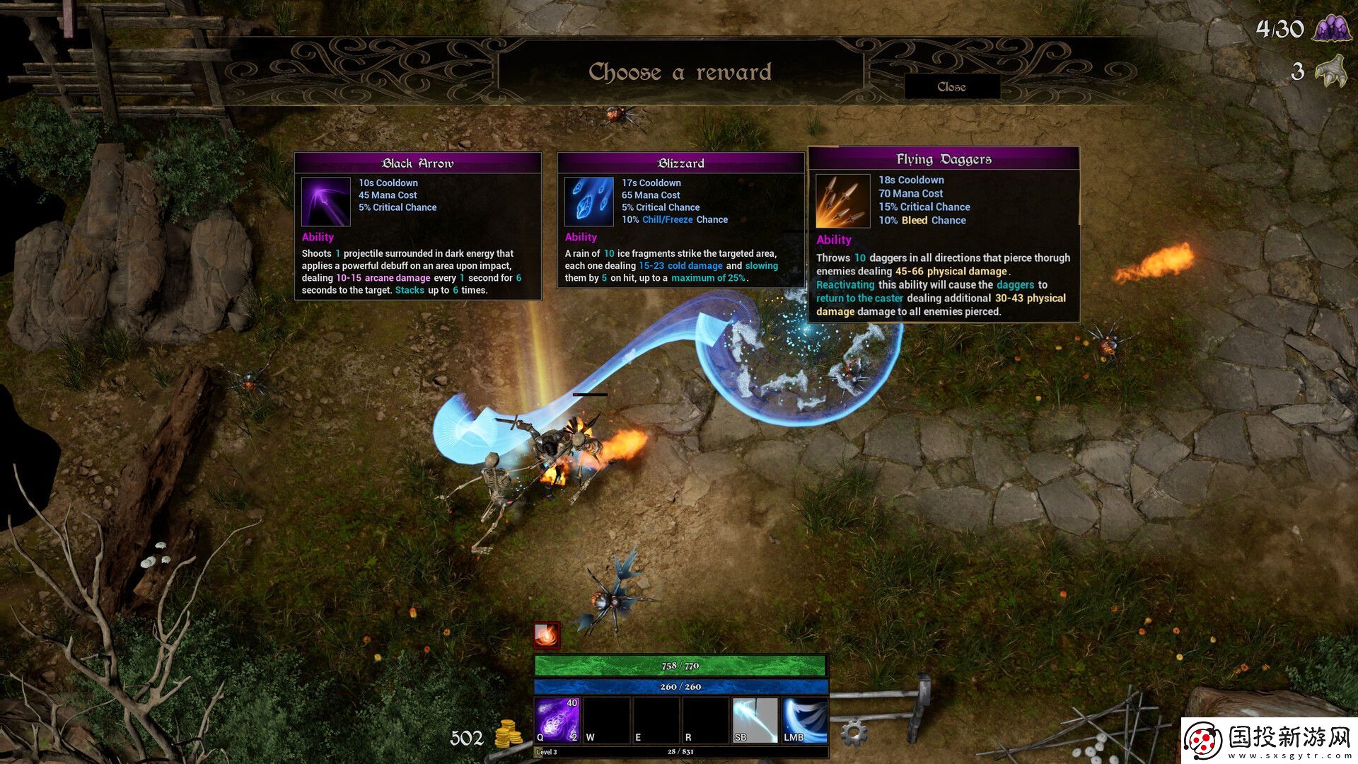 類暗黑快節(jié)奏俯視角動(dòng)作游戲法術(shù)塑造者現(xiàn)已在Steam推出試玩Demo