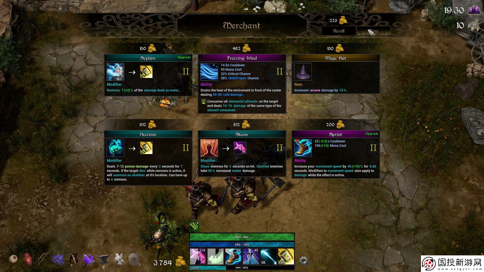 類暗黑快節(jié)奏俯視角動(dòng)作游戲法術(shù)塑造者現(xiàn)已在Steam推出試玩Demo