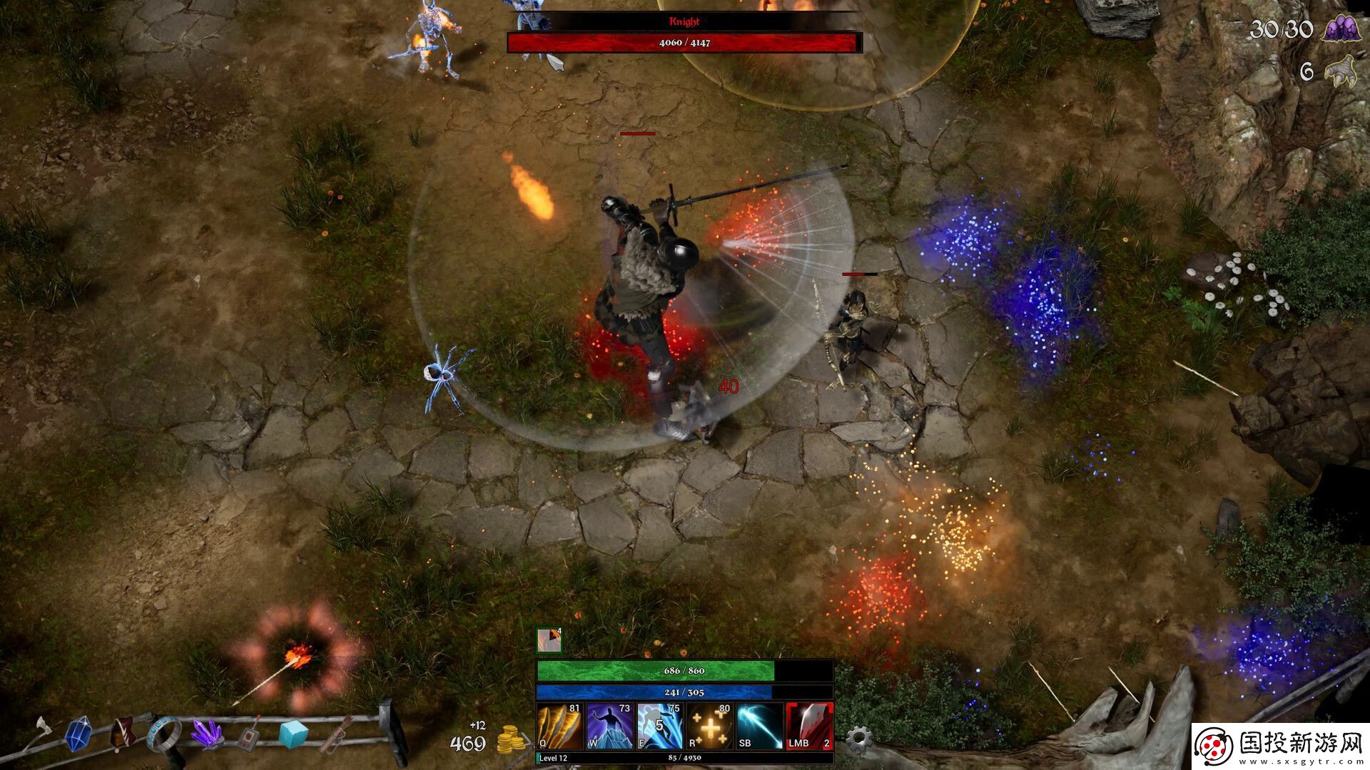 類暗黑快節(jié)奏俯視角動(dòng)作游戲法術(shù)塑造者現(xiàn)已在Steam推出試玩Demo