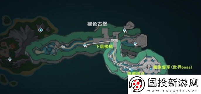 原神4.6舊日之海錨點秘境怎么開圖