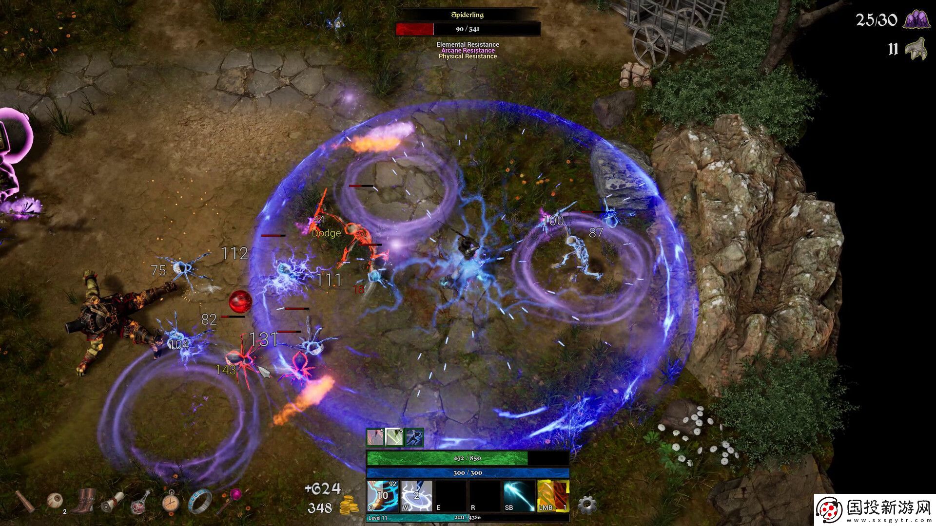 類暗黑快節(jié)奏俯視角動(dòng)作游戲法術(shù)塑造者現(xiàn)已在Steam推出試玩Demo