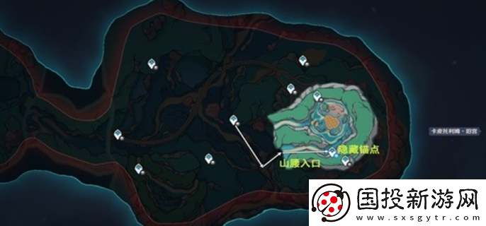 原神4.6舊日之海錨點秘境怎么開圖