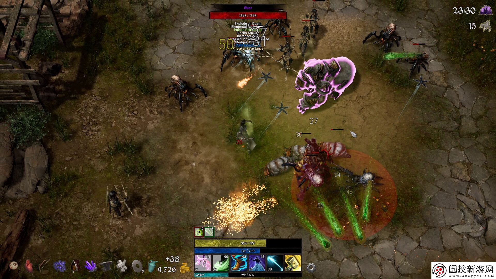 類暗黑快節(jié)奏俯視角動(dòng)作游戲法術(shù)塑造者現(xiàn)已在Steam推出試玩Demo