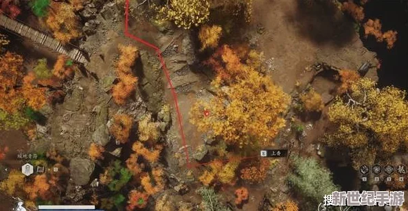 探尋黑神話悟空：碎石臺(tái)谷壑深處-尋覓打坐蒲團(tuán)靜謐之地