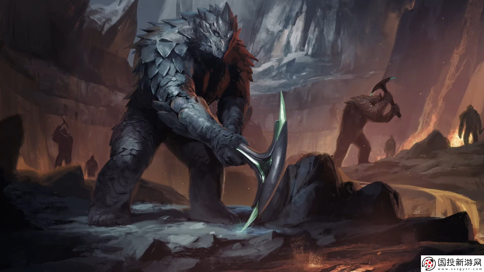 科幻RPGExodus兩段動(dòng)畫電影-展示底層礦工Arkavir和覺醒之熊