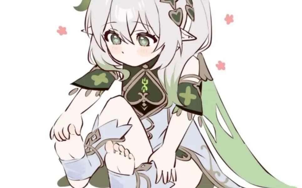 原神納西妲けん腿法嫻熟故事-納西妲的小腳丫子漫畫