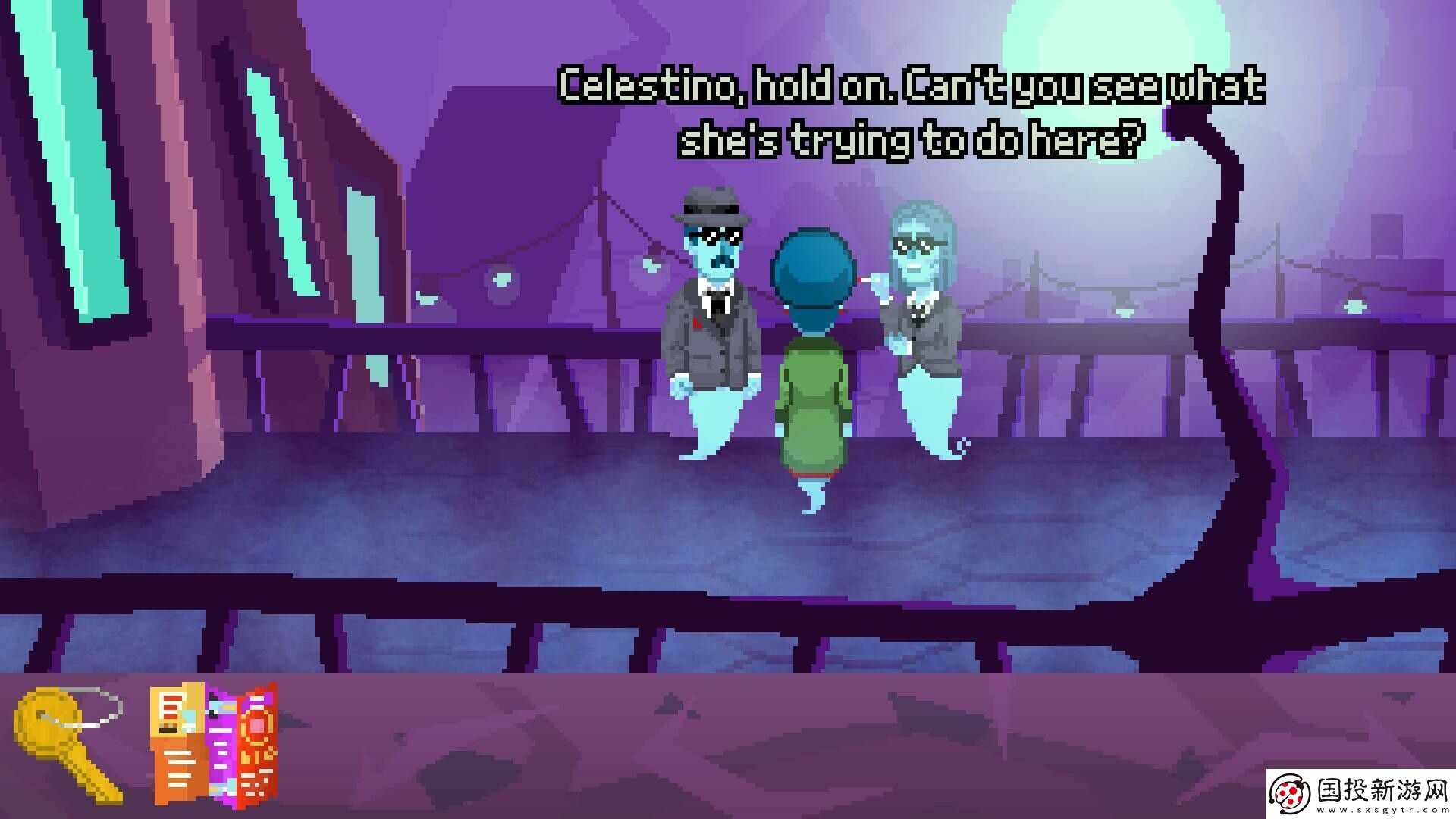 像素風(fēng)喜劇冒險(xiǎn)游戲來(lái)生的陰影現(xiàn)已在Steam平臺(tái)推出試玩Demo