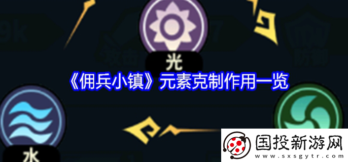 傭兵小鎮(zhèn)元素克制有什么用：