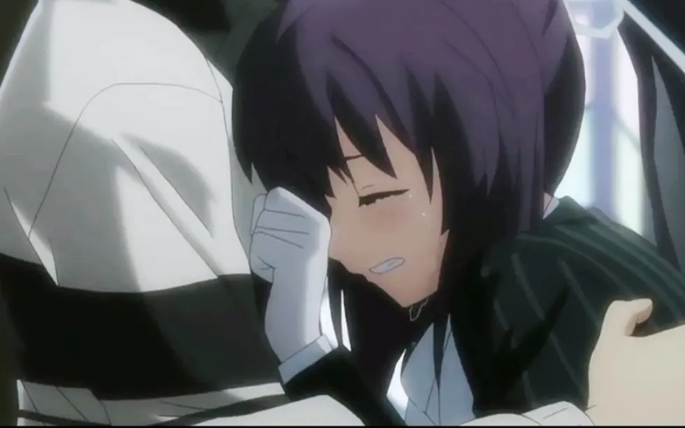 兩個(gè)人緊緊擁抱的二次元?jiǎng)勇瀹?huà)免費(fèi)分享