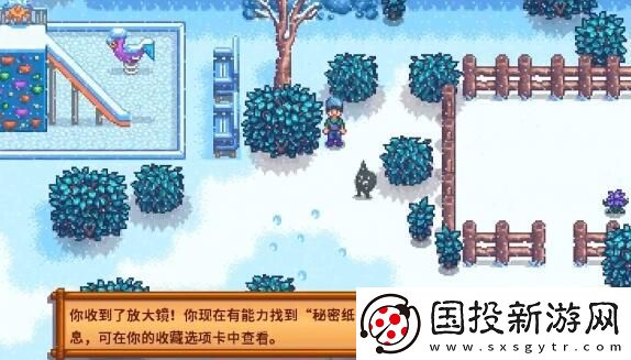 星露谷物語冬日謎團(tuán)秘密紙條怎么使用