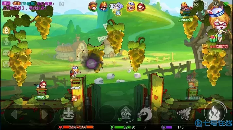 彈彈堂手游雪魔