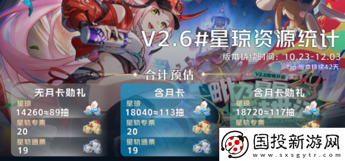 崩壞星穹鐵道2.6星瓊匯總：