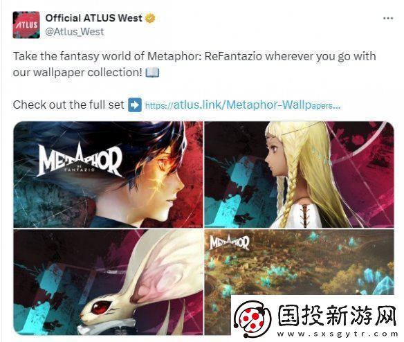 暗喻幻想：ReFantazio大量壁紙公開：絕美畫風！