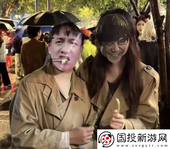 全曬萬圣節(jié)COS-何炅邪惡梔子花都來了-最火的卻是一套游戲穿搭