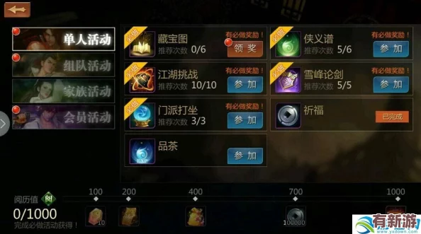 劍俠世界手游深度探索