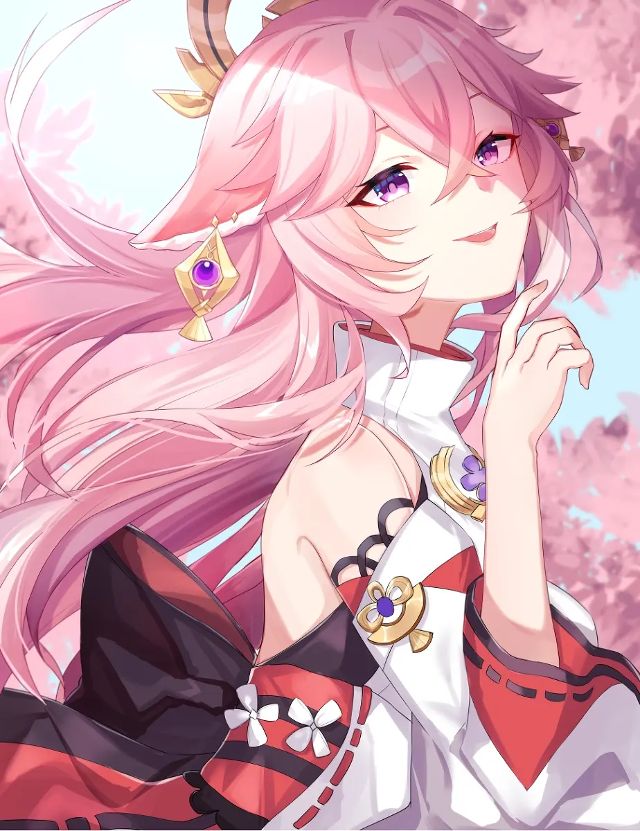 原神八重神子強(qiáng)吻旅行者生孩子什么梗