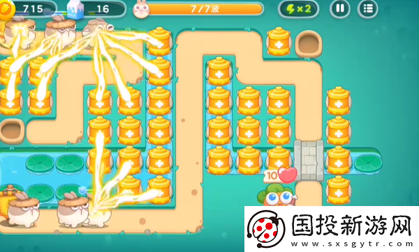 保衛(wèi)蘿卜4秋天的第一杯奶茶第14關(guān)怎么過