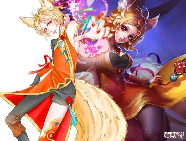 不知火舞和三個小男孩