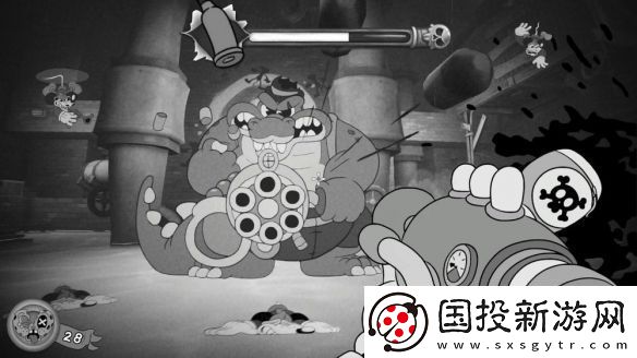 復(fù)古卡通風(fēng)格FPS老鼠