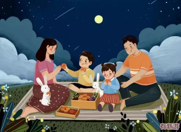 十五的月亮小芳看到父母