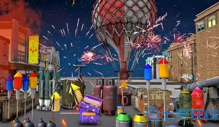 新年煙花模擬器畫面設(shè)置