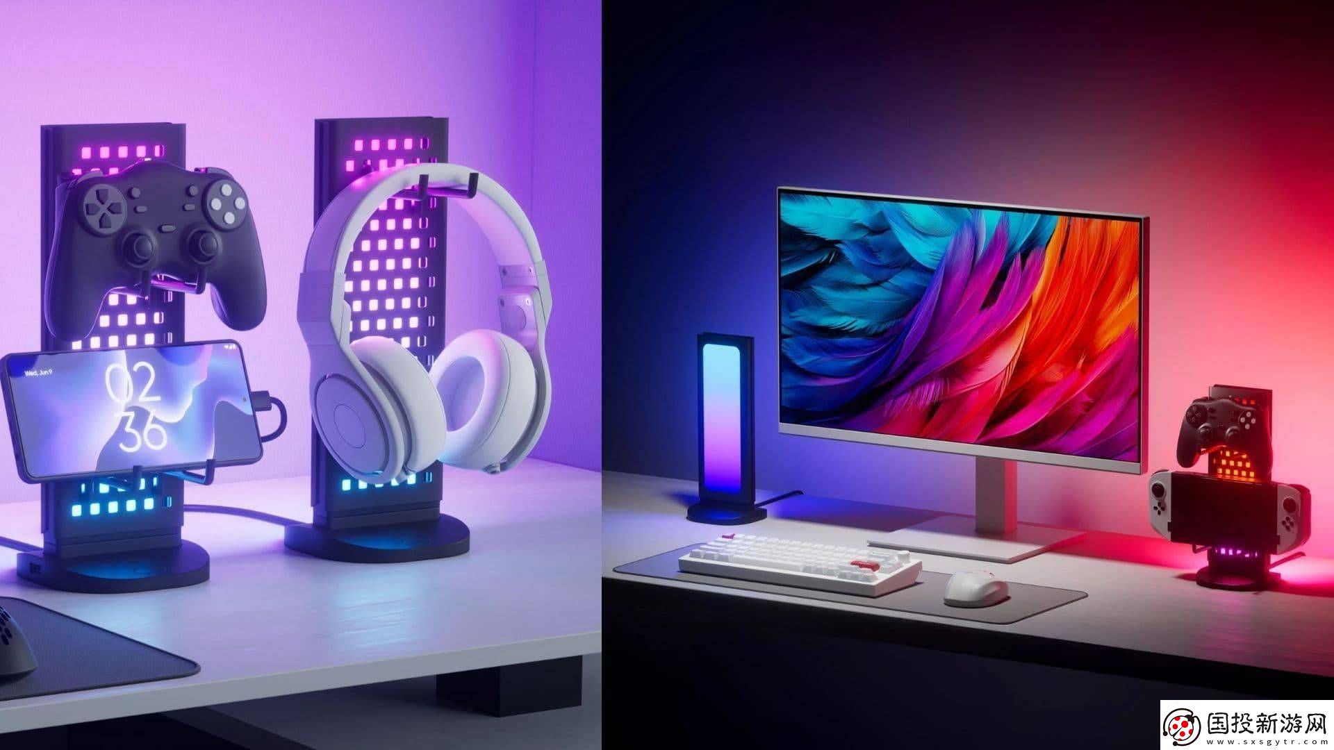 綠諾Nanoleaf新推Pegboard-Desk-Dock：智能燈光與桌面整理二合一